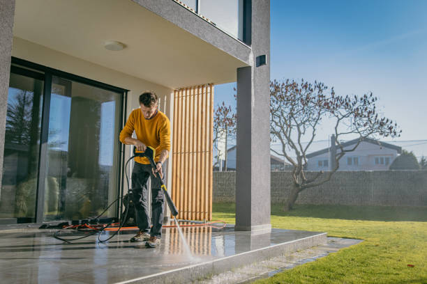 Post-Construction Pressure Washing in Rutgers University Busch Campus, NJ